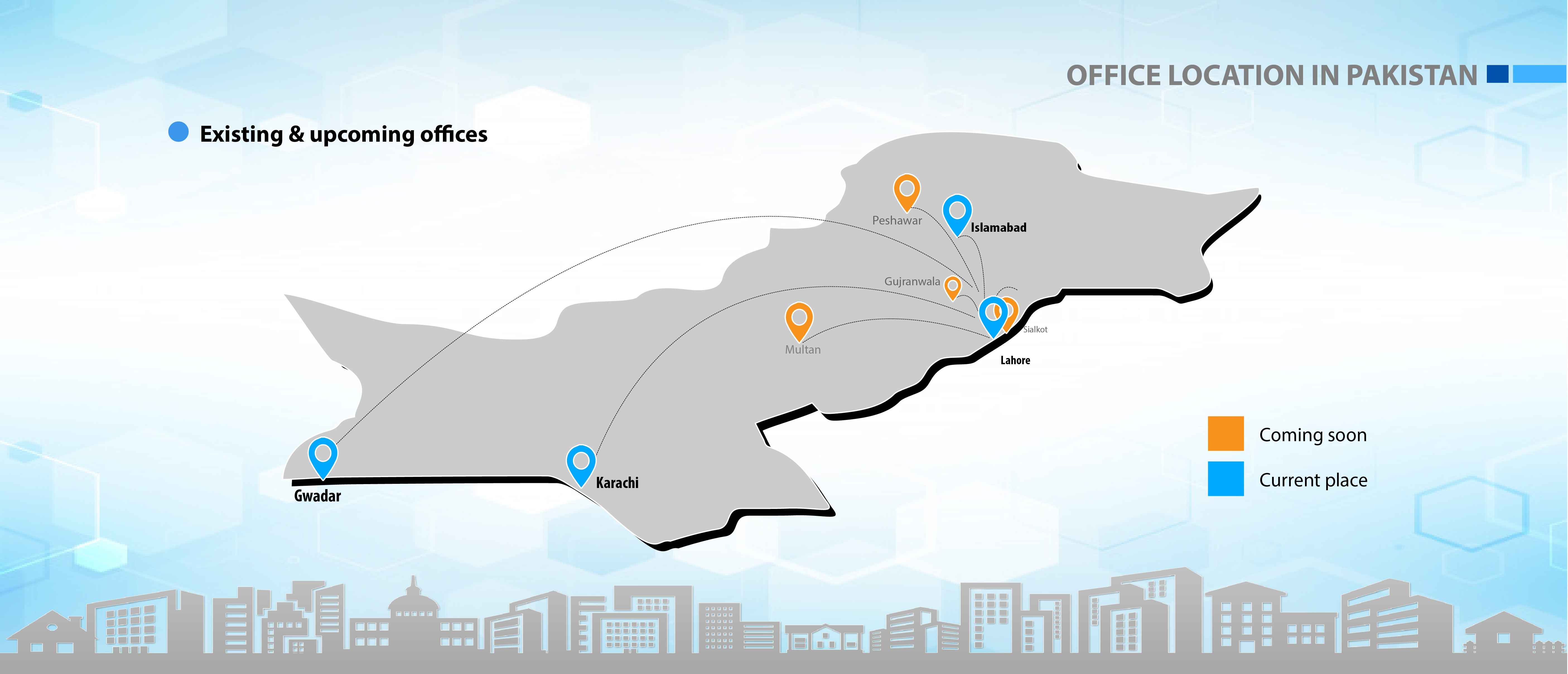 Office's Location Banner