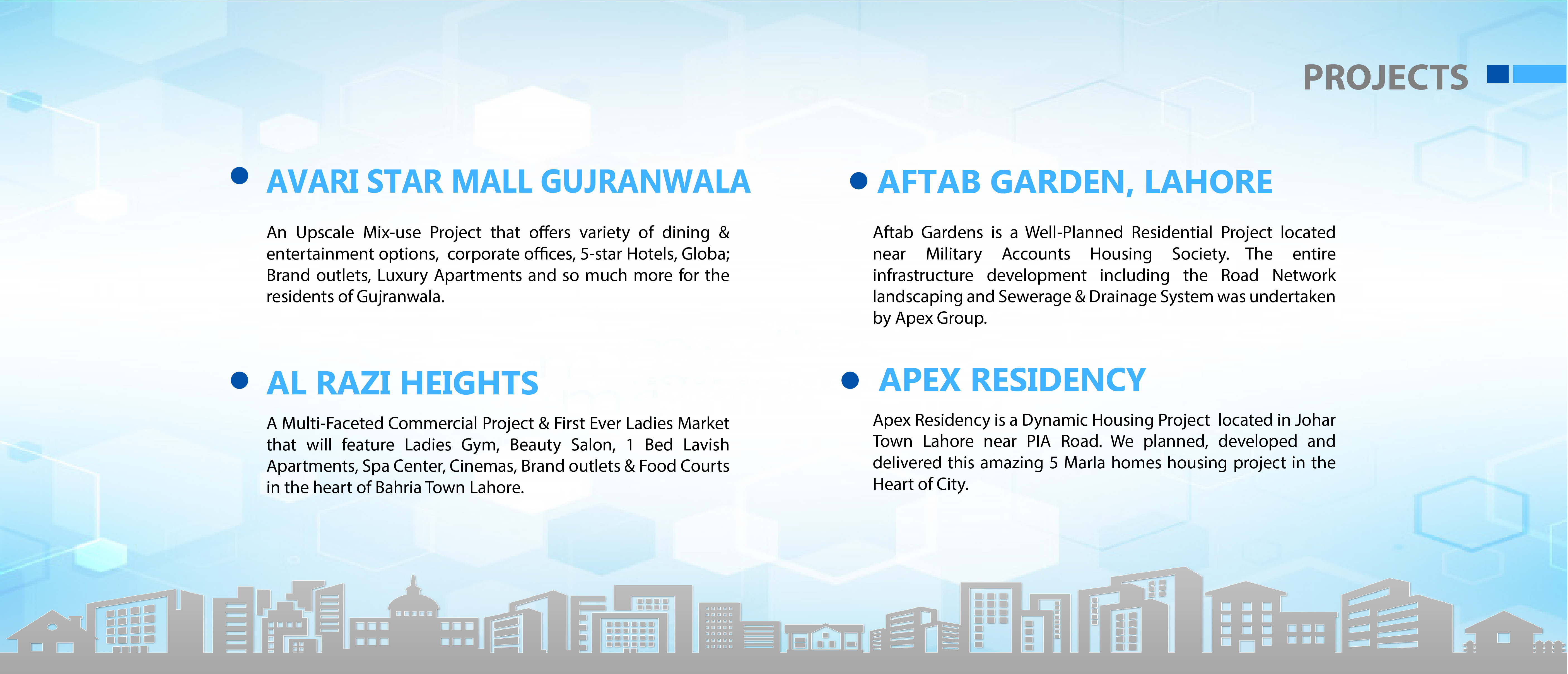projects Banner